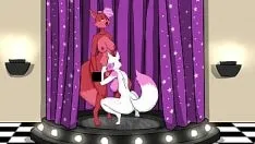Reproduzir "ela prende a boca no pênis do vermelho ..." 2 cenas futanari foxys em fridas - abaixo da superfície (0.09)