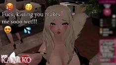 Reproduzir Catgirl kanako mostra seu novo vestido!!! exige que você transe com ela !!!!
